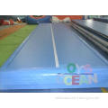 DWF Inflatable Gymnastics Air Track Blue Tarpaulin Coating